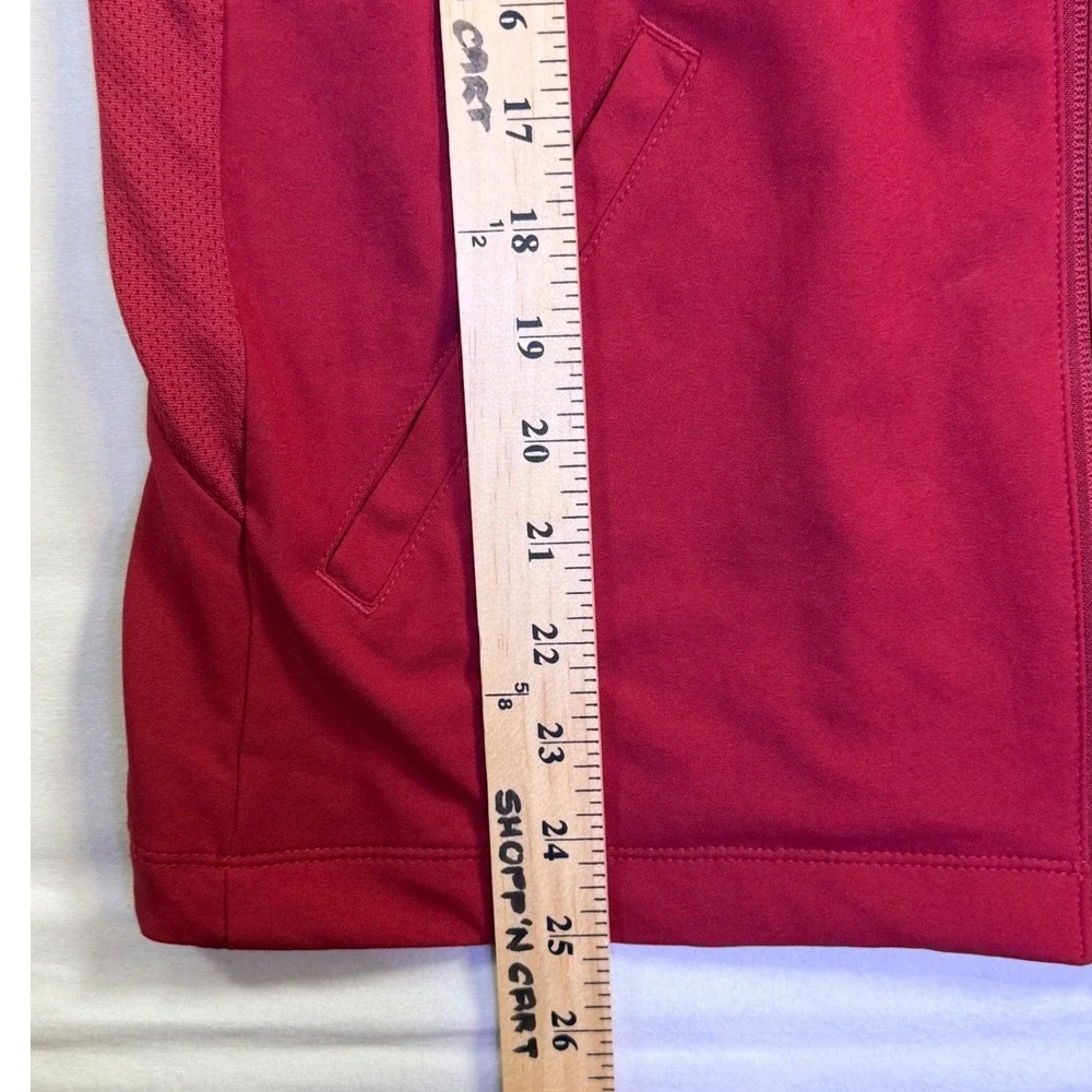 Oklahoma Sooners Nike Dri-FIT Full Zip Jacket Crimson Red Women's Small Logo